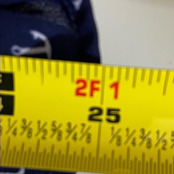 Express sz XS top button down lightweight silky feel navy with white - Picture 6 of 13